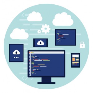 Code Editor Digital Device Screen