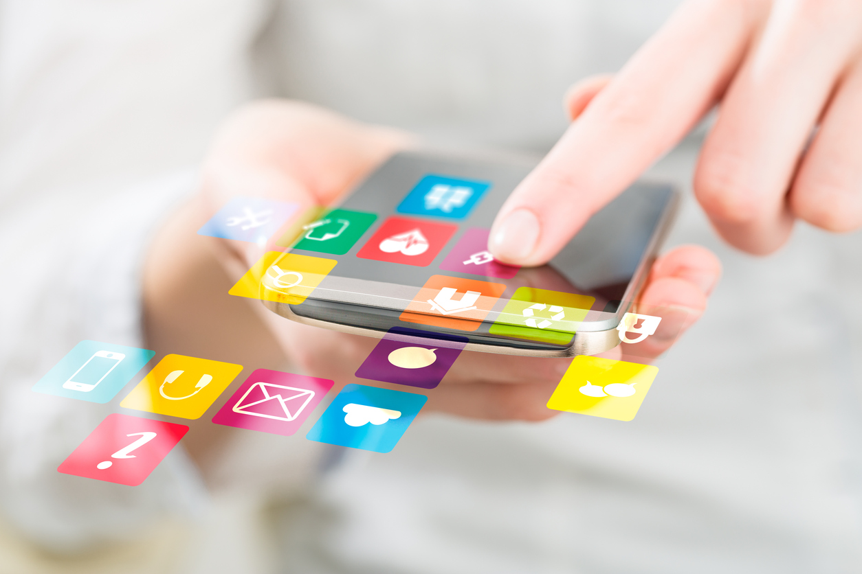 Mobila applikationer hjälper oss i vardagen